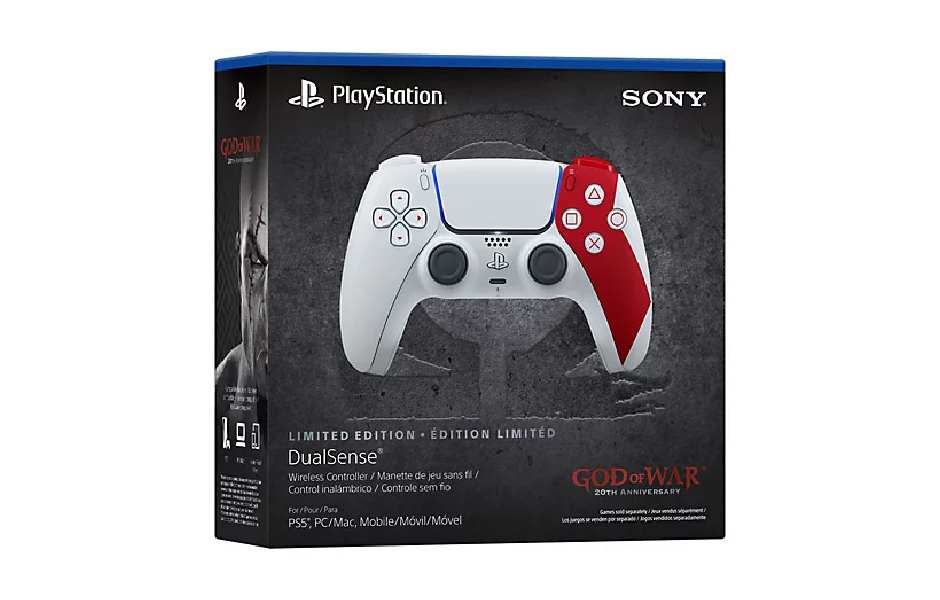 DualSense Wireless Controller - God of War 20th Anniversary Limited Edition